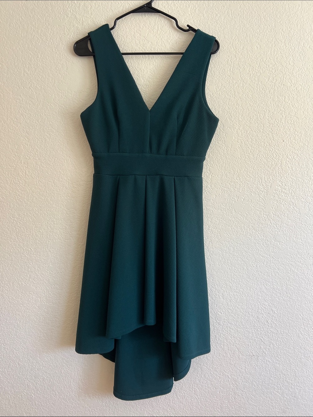 Haute Monde Fit and Flare Hi Low Dress